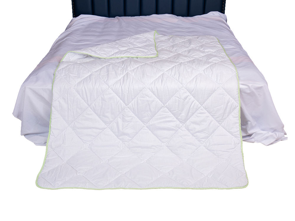 Borstat mikrofiber täcke