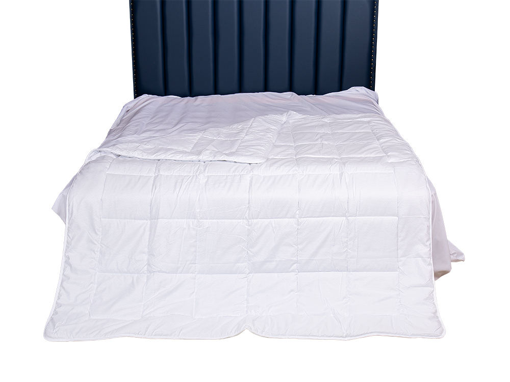 Bubbelpolyester täcke